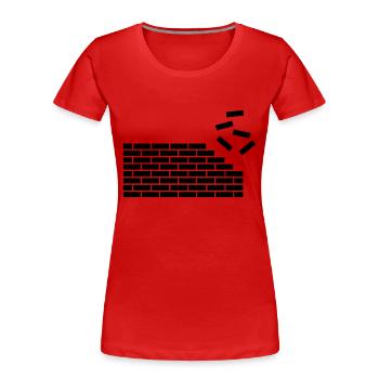 maurer_f1 - Women's Premium Organic T-Shirt - red - Front - Mia (176cm)