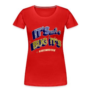 profession c plus plus computer funny quote bday - Frauen Premium Bio T-Shirt - Rot - Vorne - Mia (176cm)