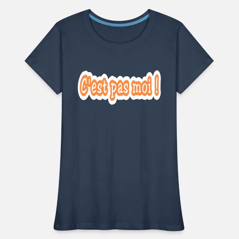 C'est pas moi ! T-shirt bio Premium Femme