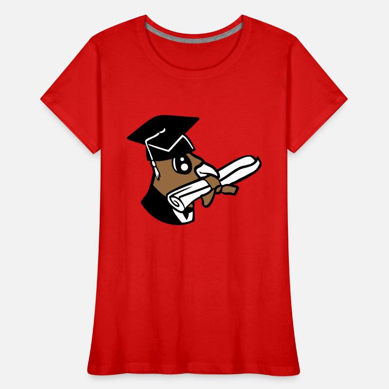 Deaf School Graduation College Certificate Certificate Certificate Women's Premium Organic T-Shirt