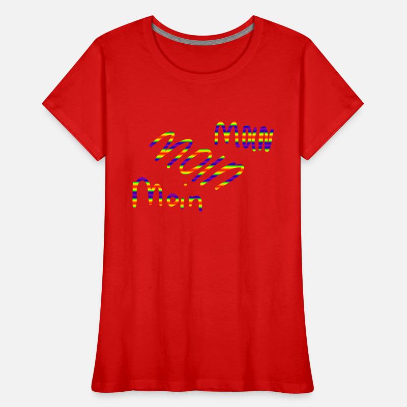 moin moin moin 3 Frauen Premium Bio T-Shirt