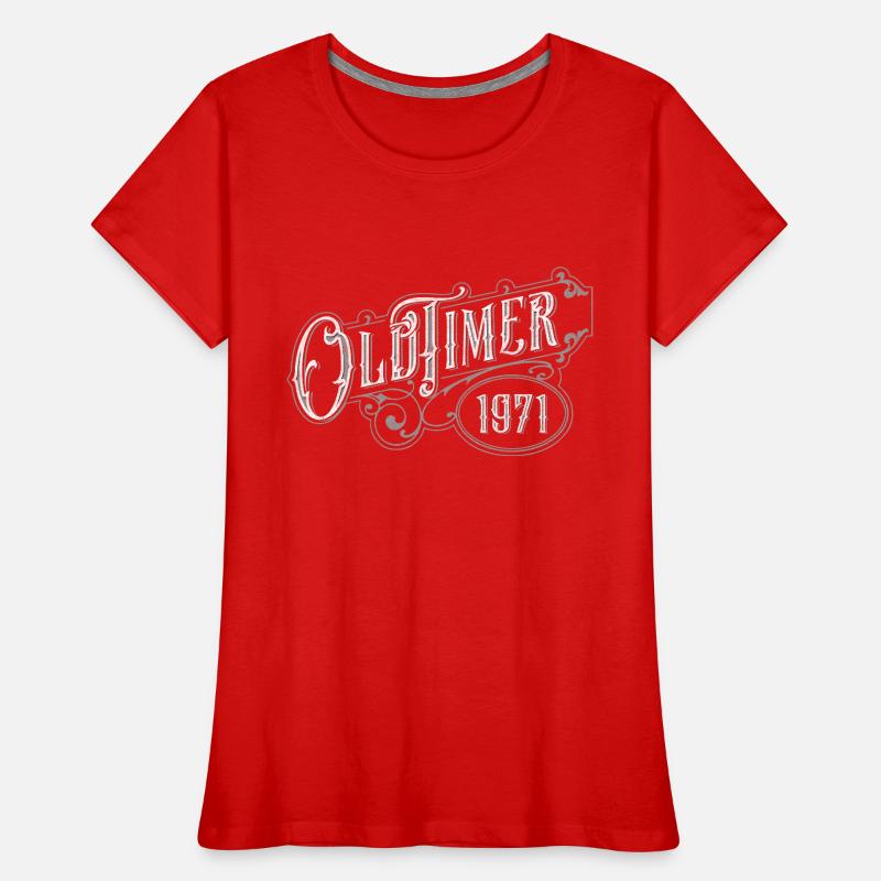 Oldtimer Frauen Premium Bio T-Shirt
