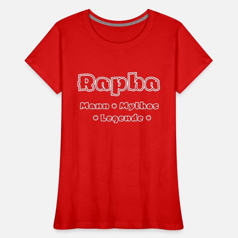 Rapha - Mann, Mythos, Legende Frauen Premium Bio T-Shirt