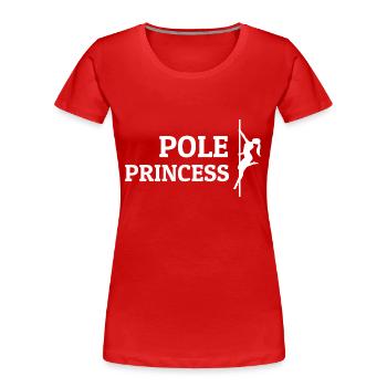 Dancing Dance Music - Frauen Premium Bio T-Shirt - Rot - Vorne - Mia (176cm)