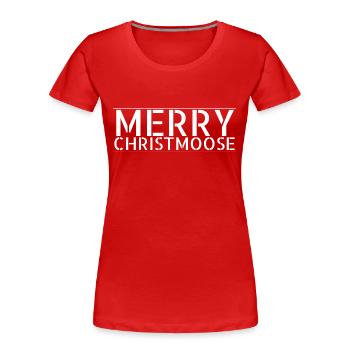 Beard Gang Awesome Beard Animal Welfare - Women's Premium Organic T-Shirt - red - Front - Mia (176cm)