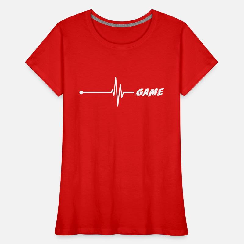 Jeu PC de jeu T-shirt bio Premium Femme