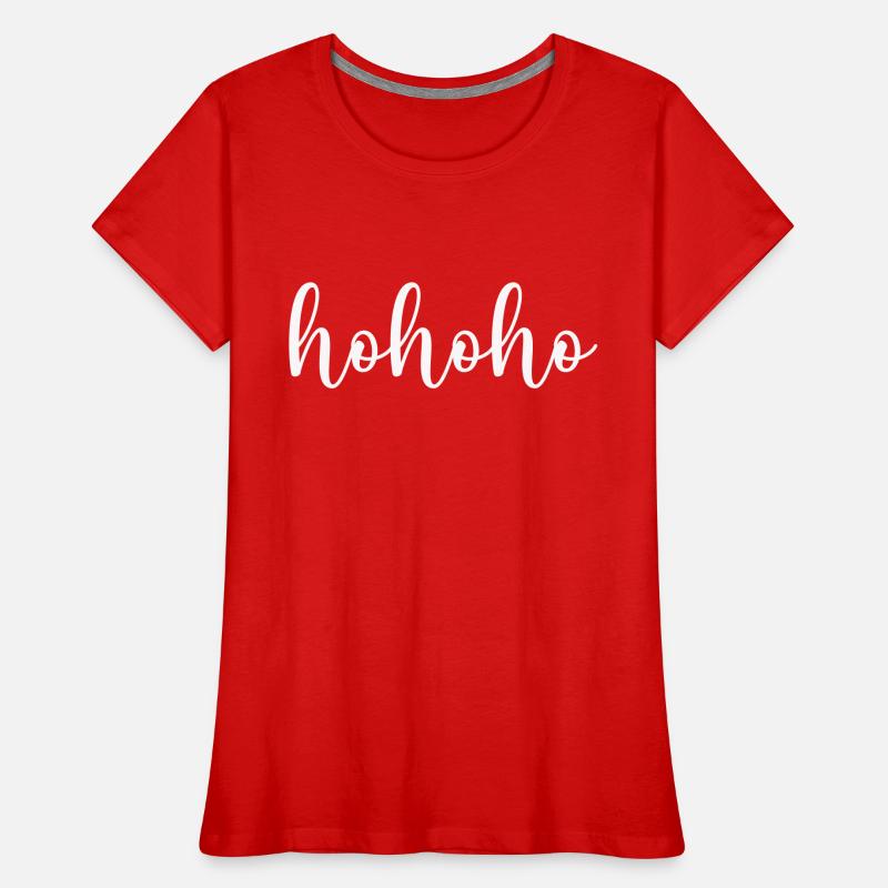 hohoho Frauen Premium Bio T-Shirt