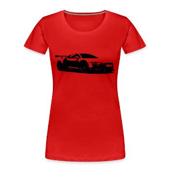 Sports scales R8 - Women's Premium Organic T-Shirt - red - Front - Mia (176cm)