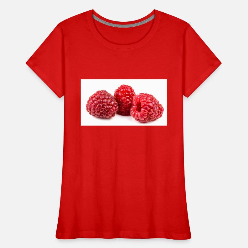 Raspberry. Raspberry Women's Premium Organic T-Shirt