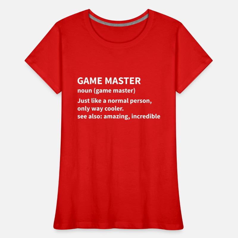 Boardgame Chess Backgammon Game Night Women's Premium Organic T-Shirt