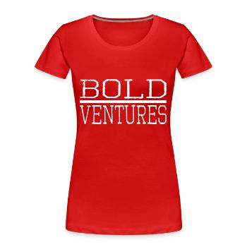 risk management startup entrepreneur spirit - Frauen Premium Bio T-Shirt - Rot - Vorne - Mia (176cm)