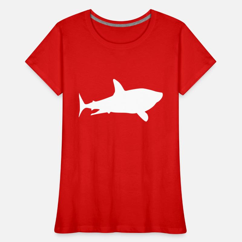 requin requin T-shirt bio Premium Femme