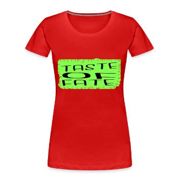culinary creations fun art of cooking - Frauen Premium Bio T-Shirt - Rot - Vorne - Mia (176cm)