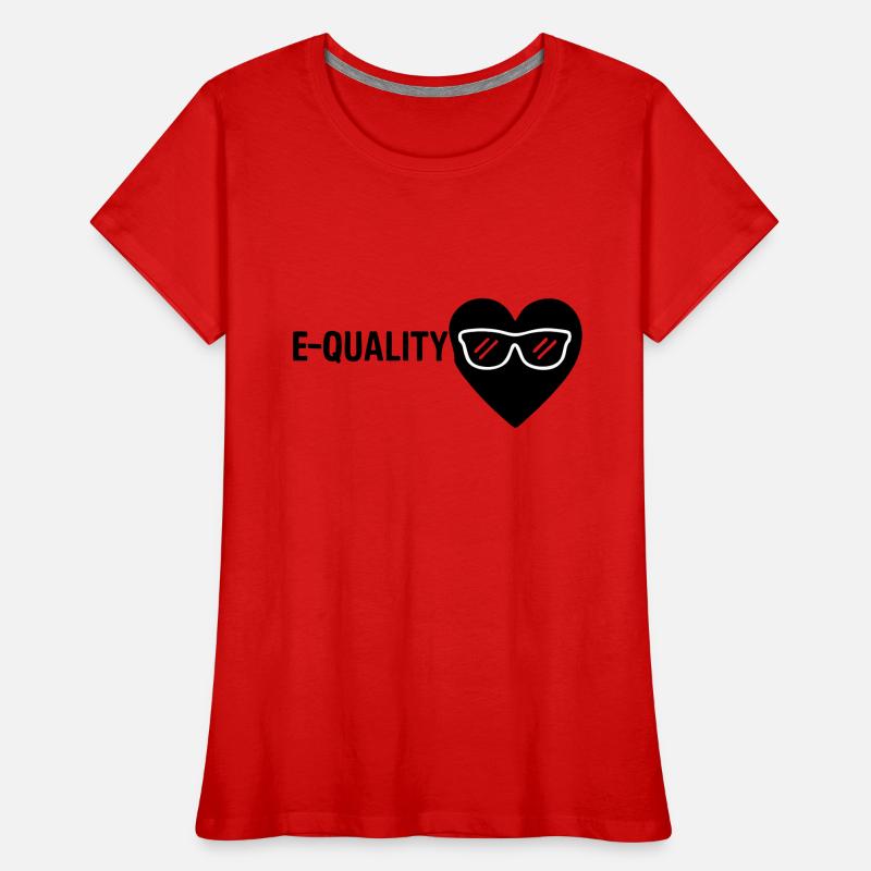 QUALITÉ E T-shirt bio Premium Femme