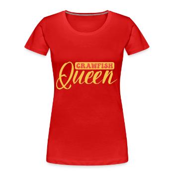 Langusten Languste - Frauen Premium Bio T-Shirt - Rot - Vorne - Mia (176cm)
