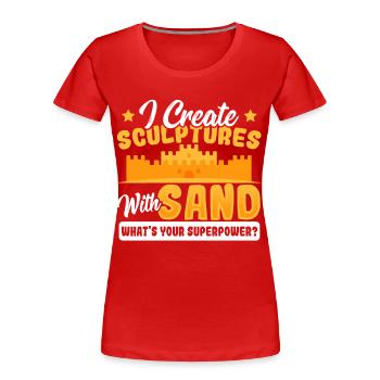 Dirt Track Rennen Dirt-Track-Rennen Rennen Renn-Dr - Frauen Premium Bio T-Shirt - Rot - Vorne - Mia (176cm)