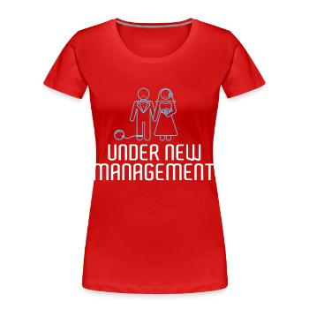 Junggesellenabschied JGA Junggeselle - Frauen Premium Bio T-Shirt - Rot - Vorne - Mia (176cm)