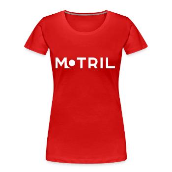 MOTRIL – Grenade – Andalousie – Espagne - T-shirt bio Premium Femme - rouge - Devant - Mia (176cm)