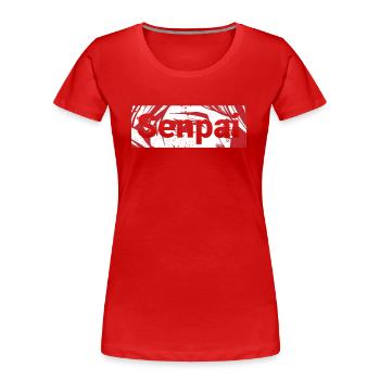 Anime Fan Present Japanese Cartoon Cosplay - Women's Premium Organic T-Shirt - red - Front - Mia (176cm)