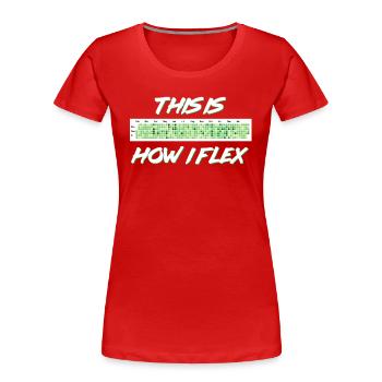 Programmierer Humor Coding Witze Entwickler - Frauen Premium Bio T-Shirt - Rot - Vorne - Mia (176cm)