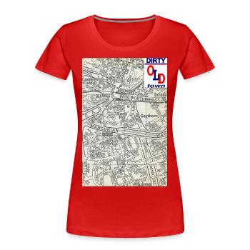 Coronation St - Women's Premium Organic T-Shirt - red - Front - Mia (176cm)