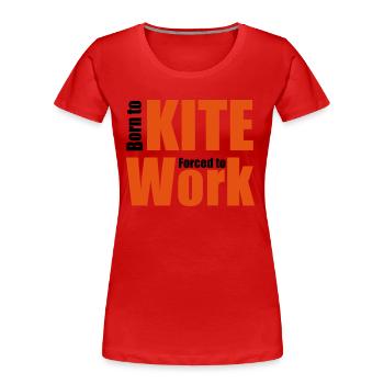 Drachenfliegen - Frauen Premium Bio T-Shirt - Rot - Vorne - Mia (176cm)