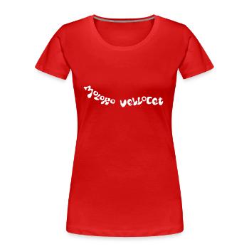 moloko vellocet clockwork orange - Frauen Premium Bio T-Shirt - Rot - Vorne - Mia (176cm)