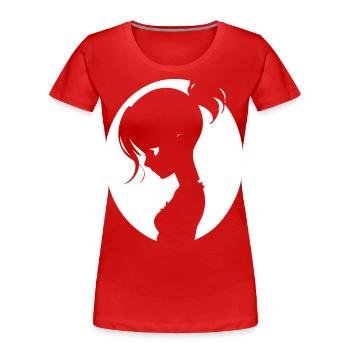 Batcave Girl Dark Fairytale Goth Okkulte Frauen Got - Frauen Premium Bio T-Shirt - Rot - Vorne - Mia (176cm)