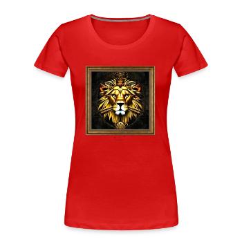 Master Class 2023 - Frauen Premium Bio T-Shirt - Rot - Vorne - Mia (176cm)