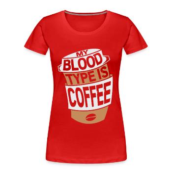 Pflege Pfleger Pflegerin Blutentnahme Phlebotomist - Frauen Premium Bio T-Shirt - Rot - Vorne - Mia (176cm)