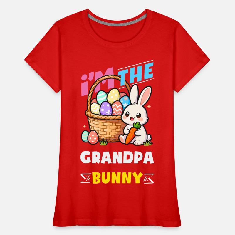 Happy Easter Sweet Easter Bunny Egg Hunt Easter Eggs Women's Premium Organic T-Shirt