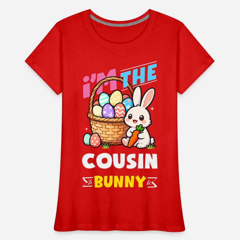 Happy Easter Sweet Easter Bunny Egg Hunt Easter Eggs Women's Premium Organic T-Shirt