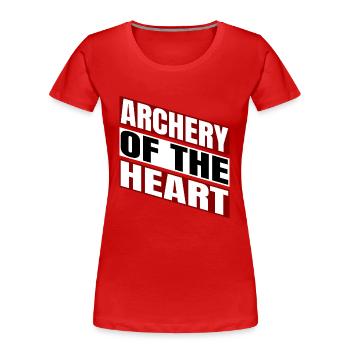 love community gift idea awesome birthday - Frauen Premium Bio T-Shirt - Rot - Vorne - Mia (176cm)