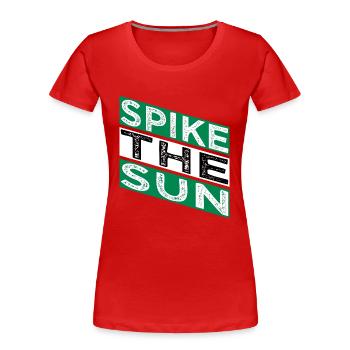 present birthday present geek birthday - Frauen Premium Bio T-Shirt - Rot - Vorne - Mia (176cm)