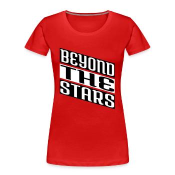 Exploration culinaire Fun Statement Idée de cadeau - T-shirt bio Premium Femme - rouge - Devant - Mia (176cm)