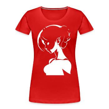 Batcave Girl Dark Fairytale Goth Okkulte Frauen Got - Frauen Premium Bio T-Shirt - Rot - Vorne - Mia (176cm)