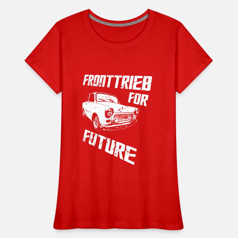 Trabi DDR Oldtimer - for Future Frauen Premium Bio T-Shirt
