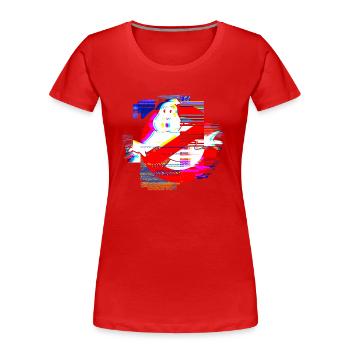 Ghostbusters Parasitic Image - Women's Premium Organic T-Shirt - red - Front - Mia (176cm)