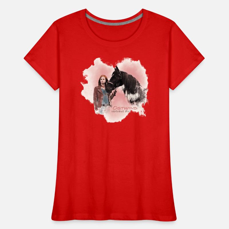Ostwin Der Große Orkan Ostwind Vertraut Dir! Mika Frauen Premium Bio T-Shirt