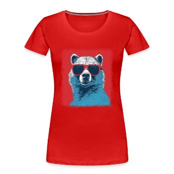 cool bible quote bible verse bday baby gift - Frauen Premium Bio T-Shirt - Rot - Vorne - Mia (176cm)