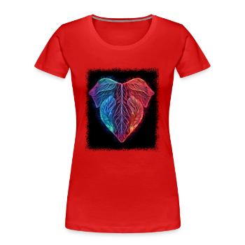 statement gift barbeque funny awesome fun happy - Frauen Premium Bio T-Shirt - Rot - Vorne - Mia (176cm)