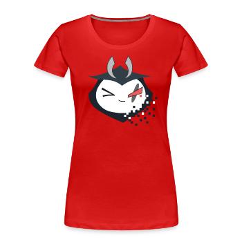G2 Esports Sami - Frauen Premium Bio T-Shirt - Rot - Vorne - Mia (176cm)