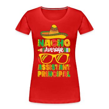 Cinco De Mayo - Women's Premium Organic T-Shirt - red - Front - Mia (176cm)