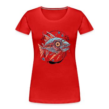 Bahamas Fun Funny Dictons Animal Gift Animation - T-shirt bio Premium Femme - rouge - Devant - Mia (176cm)