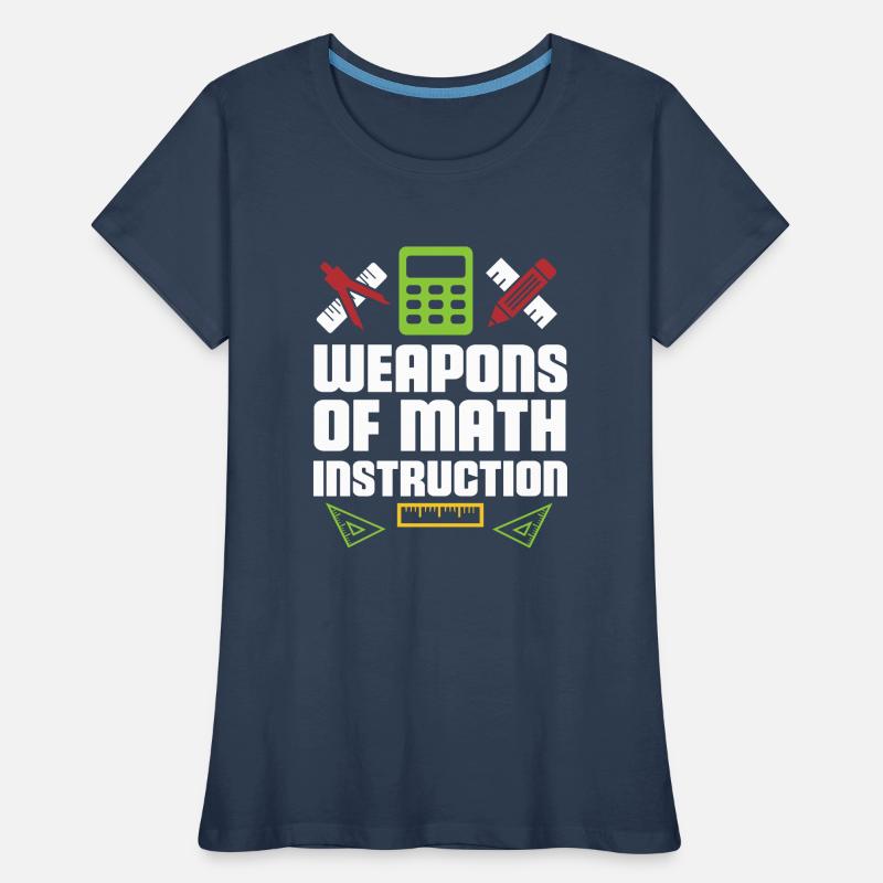 Math professeur de mathématiques T-shirt bio Premium Femme