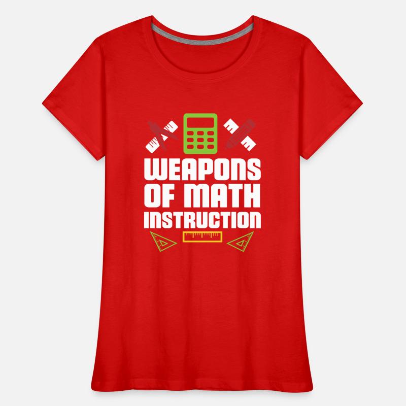 Math math teacher GEschenk Women's Premium Organic T-Shirt