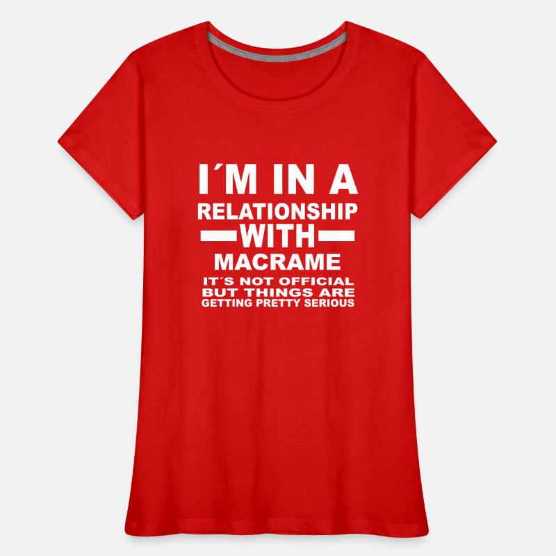 relation avec MACRAME T-shirt bio Premium Femme