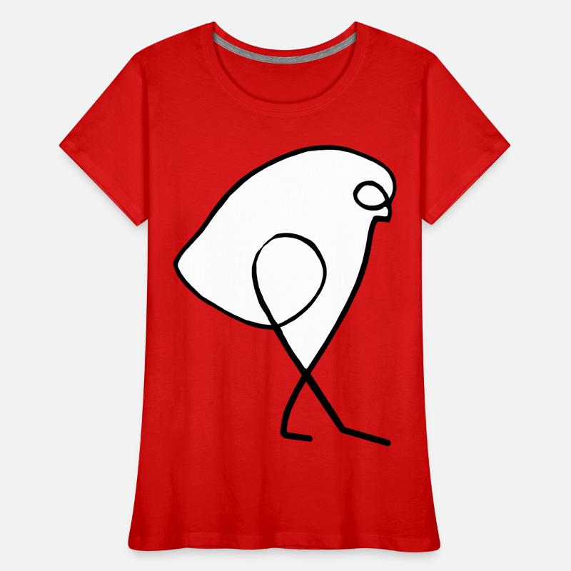Spatz Frauen Premium Bio T-Shirt