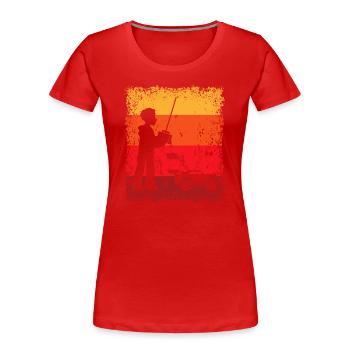 C Rennauto Buggy Racer Modellauto Radio Control - Frauen Premium Bio T-Shirt - Rot - Vorne - Mia (176cm)