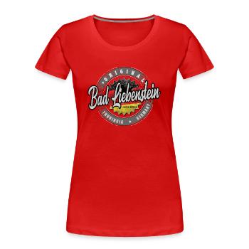 Original Germany Thuringia Bad Liebenstein - Women's Premium Organic T-Shirt - red - Front - Mia (176cm)